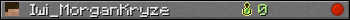 Iwi_MorganKryze userbar 350x20