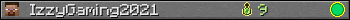 IzzyGaming2021 userbar 350x20