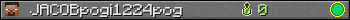 JACOBpogi1224pog userbar 350x20