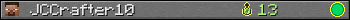 JCCrafter10 userbar 350x20