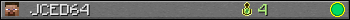 JCED64 userbar 350x20