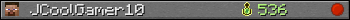 JCoolGamer10 userbar 350x20