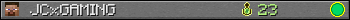 JCxGAMING userbar 350x20