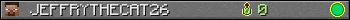 JEFFRYTHECAT26 userbar 350x20