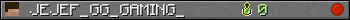 JEJEF_GG_GAMING_ userbar 350x20