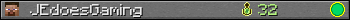 JEdoesGaming userbar 350x20