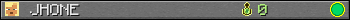 JHONE userbar 350x20