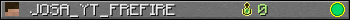 Юзербар 350x20 для JOSA_YT_FREFIRE