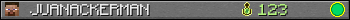 JUANACKERMAN userbar 350x20