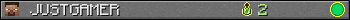 JUSTGAMER userbar 350x20