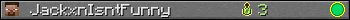 JackxnIsntFunny userbar 350x20