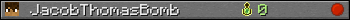 JacobThomasBomb userbar 350x20