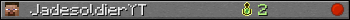 JadesoldierYT userbar 350x20