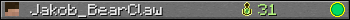 Jakob_BearClaw userbar 350x20