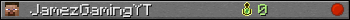 JamezGamingYT userbar 350x20