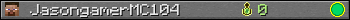 JasongamerMC104 userbar 350x20