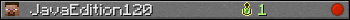 JavaEdition120 userbar 350x20