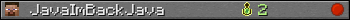 JavaImBackJava userbar 350x20