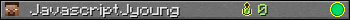 JavascriptJyoung userbar 350x20