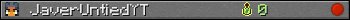 JaverUntiedYT userbar 350x20