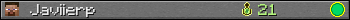 Javiierp userbar 350x20