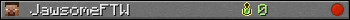 JawsomeFTW userbar 350x20