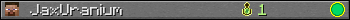 JaxUranium userbar 350x20