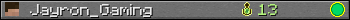 Jayron_Gaming userbar 350x20