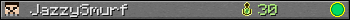 JazzySmurf userbar 350x20