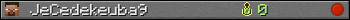 JeCedekeuba9 userbar 350x20