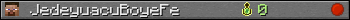 JedeyuacuBoyeFe userbar 350x20