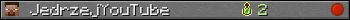 JedrzejYouTube userbar 350x20