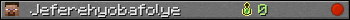 Jeferehyobafolye userbar 350x20