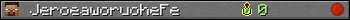 JeroeaworuoheFe userbar 350x20