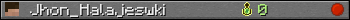 Jhon_Halajeswki userbar 350x20