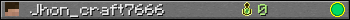 Jhon_craft7666 userbar 350x20