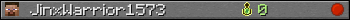 JinxWarrior1573 userbar 350x20