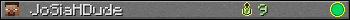 JoSiaHDude userbar 350x20