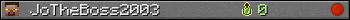 JoTheBoss2003 userbar 350x20