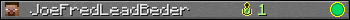 JoeFredLeadBeder userbar 350x20