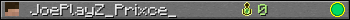 JoePlayZ_Prixce_ userbar 350x20