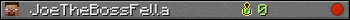 JoeTheBossFella userbar 350x20