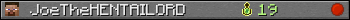 JoeTheHENTAILORD userbar 350x20