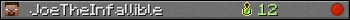 JoeTheInfallible userbar 350x20