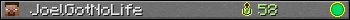 JoelGotNoLife userbar 350x20