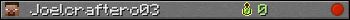 Joelcraftero03 userbar 350x20