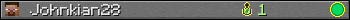 Johnkian28 userbar 350x20