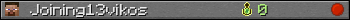 Joining13vikos userbar 350x20