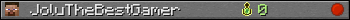 JoluTheBestGamer userbar 350x20