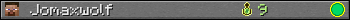 Jomaxwolf userbar 350x20